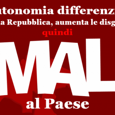 L’autonomia regionale, insieme alle autonomie locali, è già in Costituzione (Art.5). Perché deve essere differenziata?